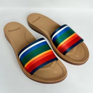 NWOT Pendleton National Park Crater Lake Leather Slide Sandal Size 6